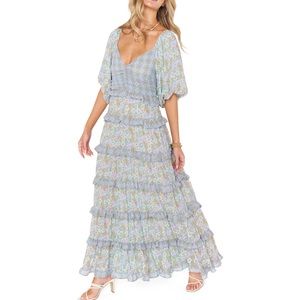 Show me your mumu, primrose print maxi